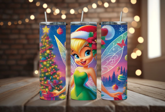 Gobelet 20 oz fée clochette par sublimation