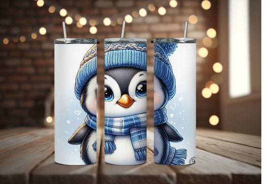 Gobelet 20 oz pingouin par sublimation