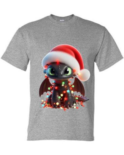 T-Shirt Dragon illuminée