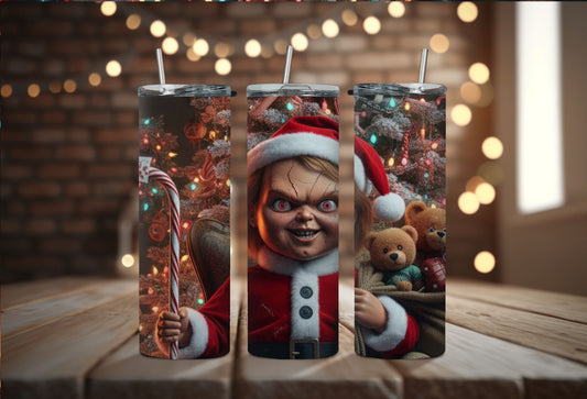 Gobelet de 20 oz chucky Noël
